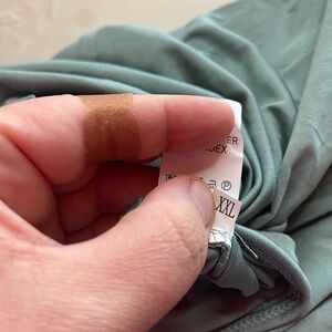 XXL Green swim coverup